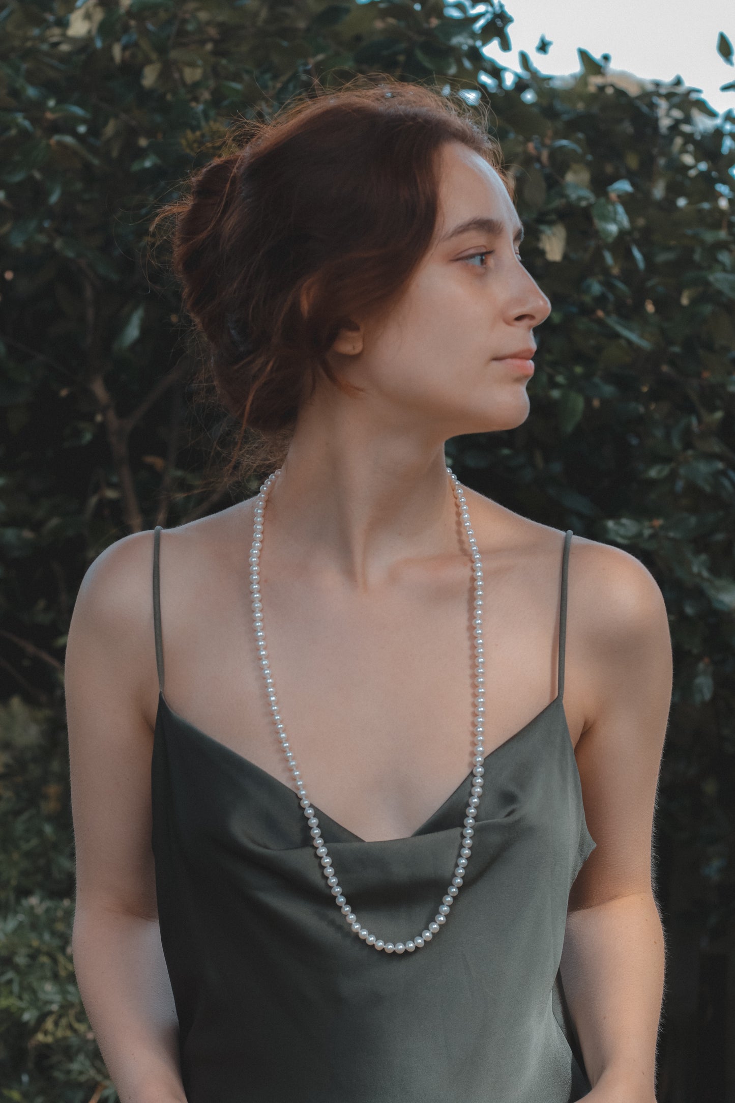 Single Strand Freshwater Pearl Necklace