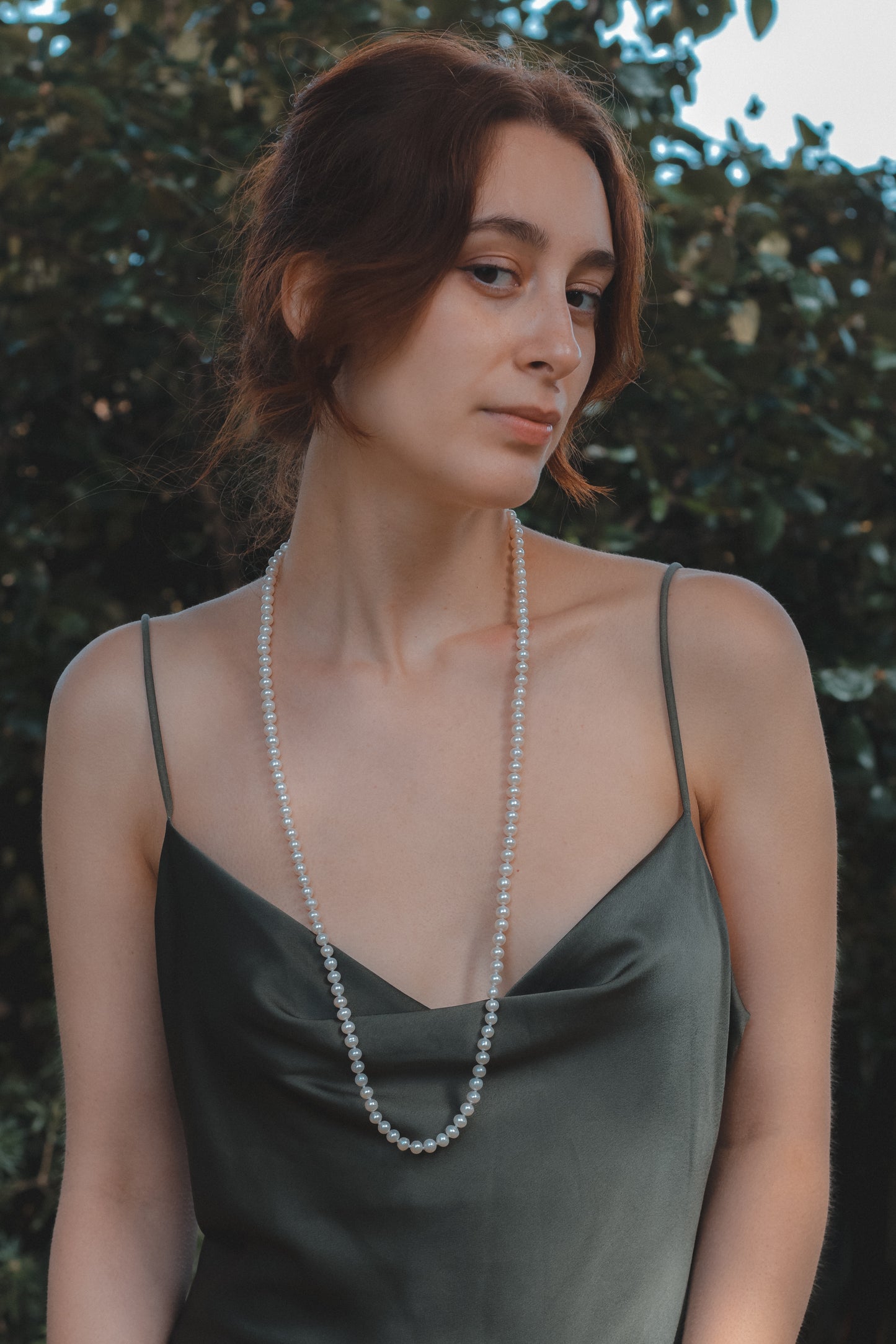Single Strand Freshwater Pearl Necklace