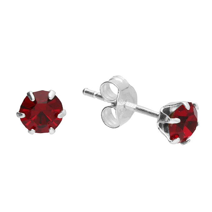 5MM Austrian crystal stud siam stud
