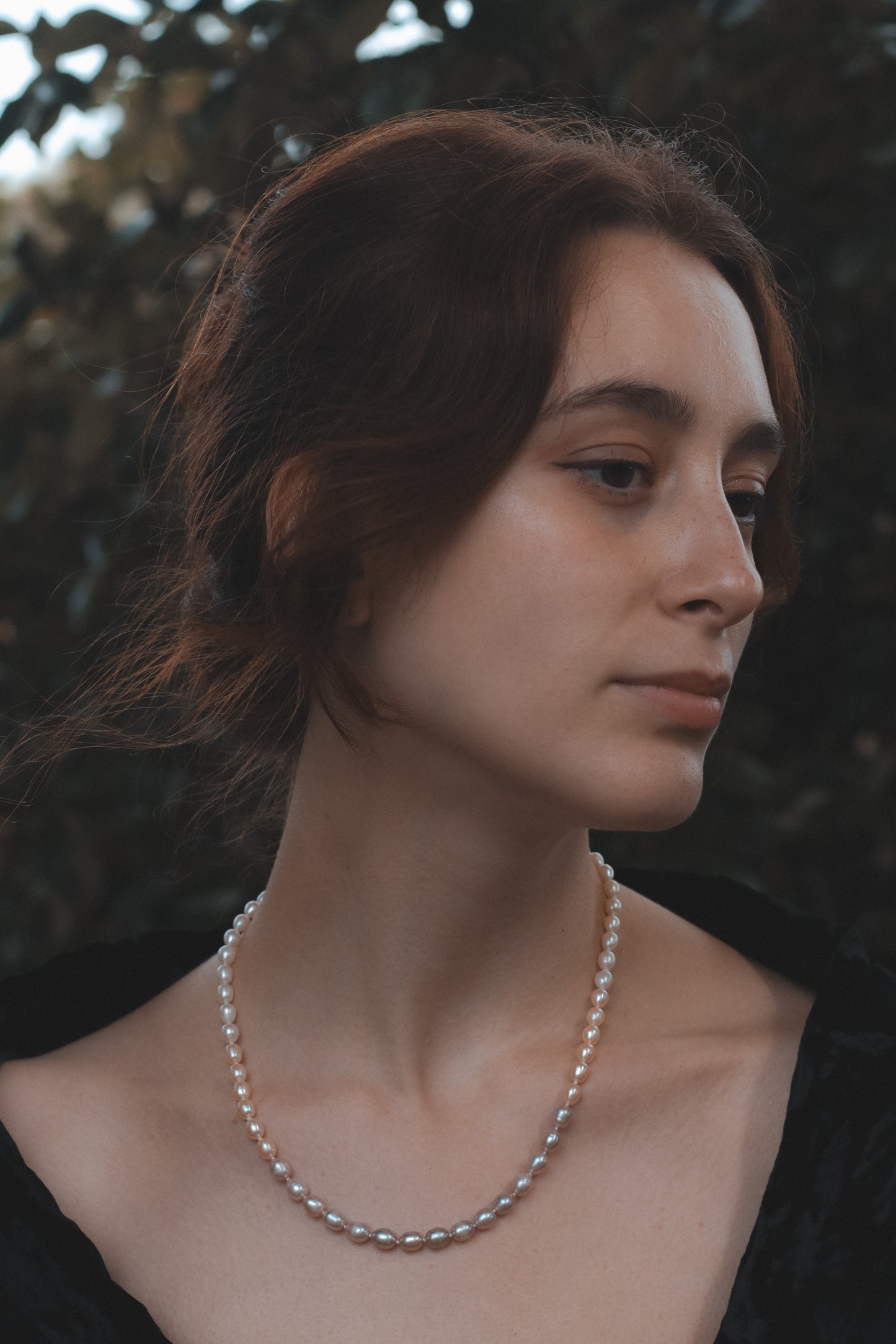 Freshwater Graduated Pearl Necklace