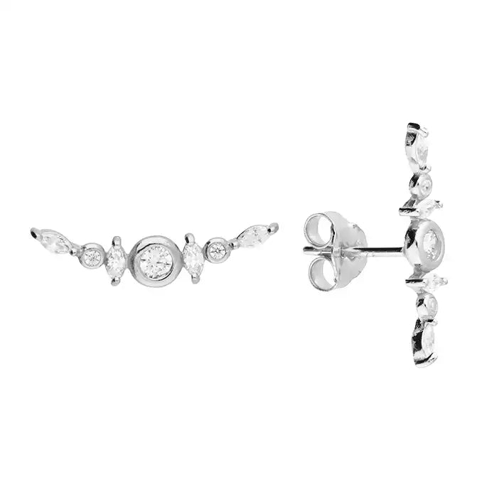 CZ Dainty Climber Stud