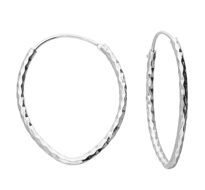 Teardrop Diamond Cut Sleeper