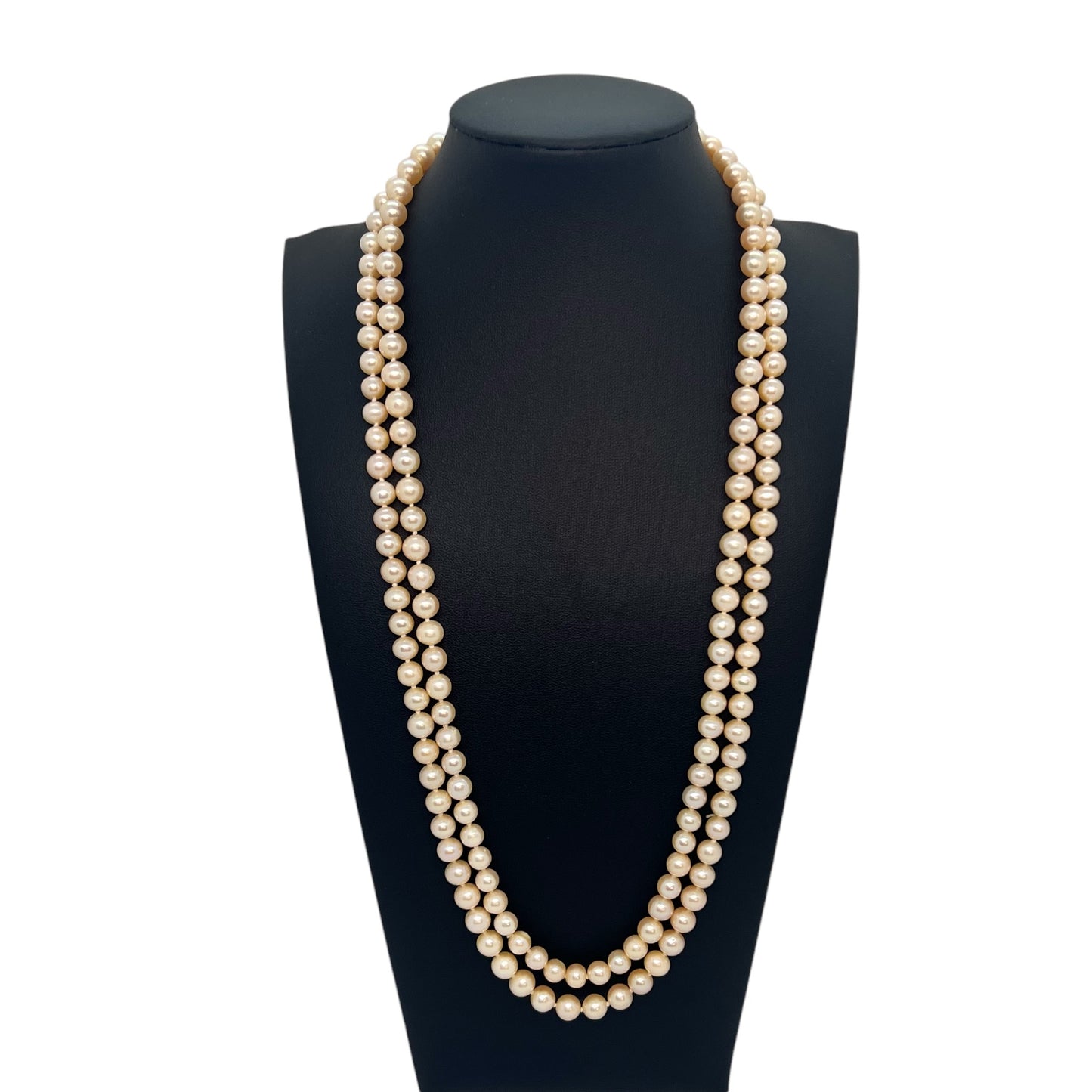 Peach Freshwater Pearl Necklace