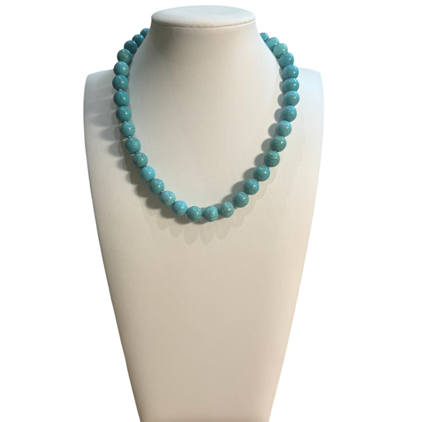 Turquoise Hand Knotted Necklace
