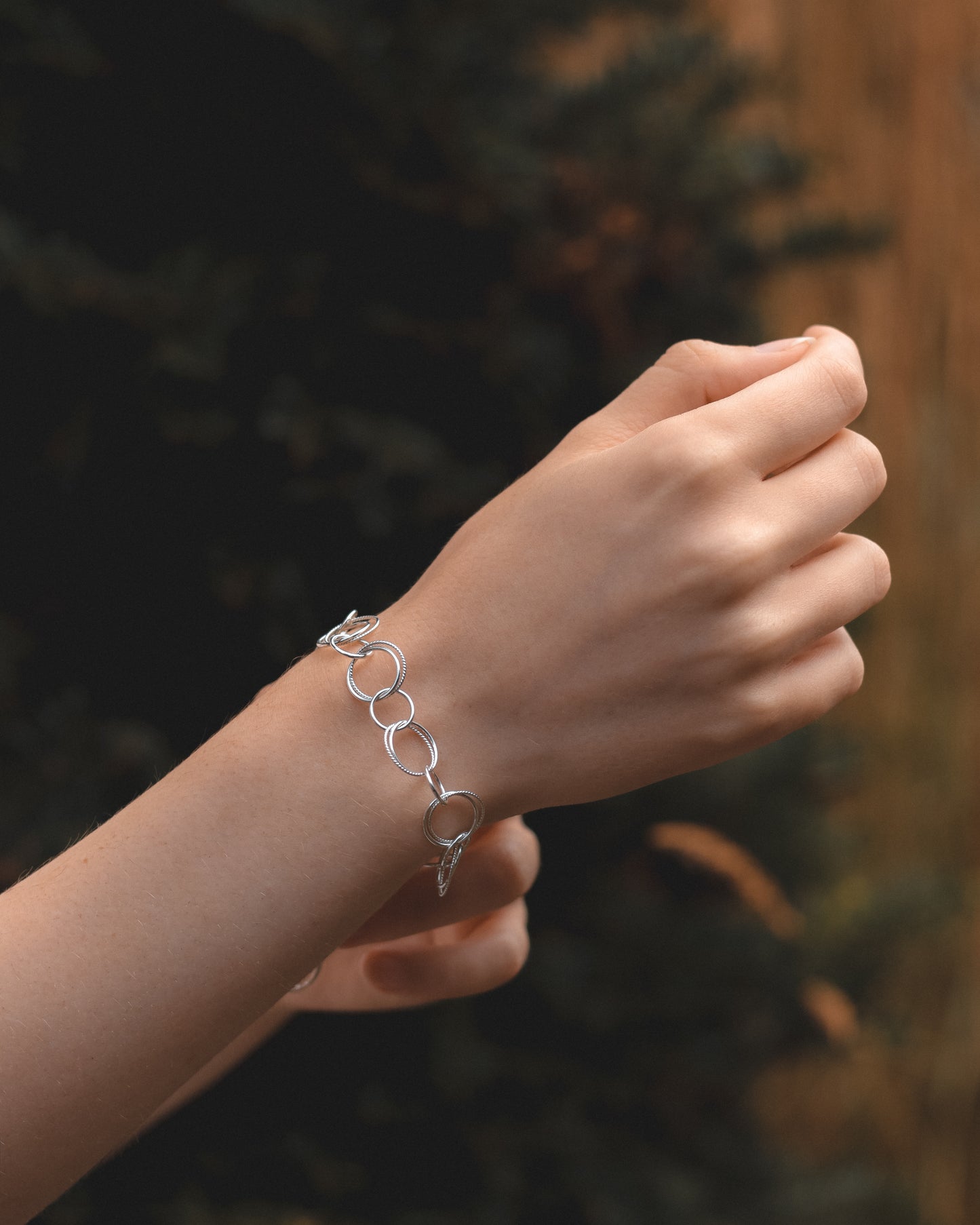 Double Circle Bracelet