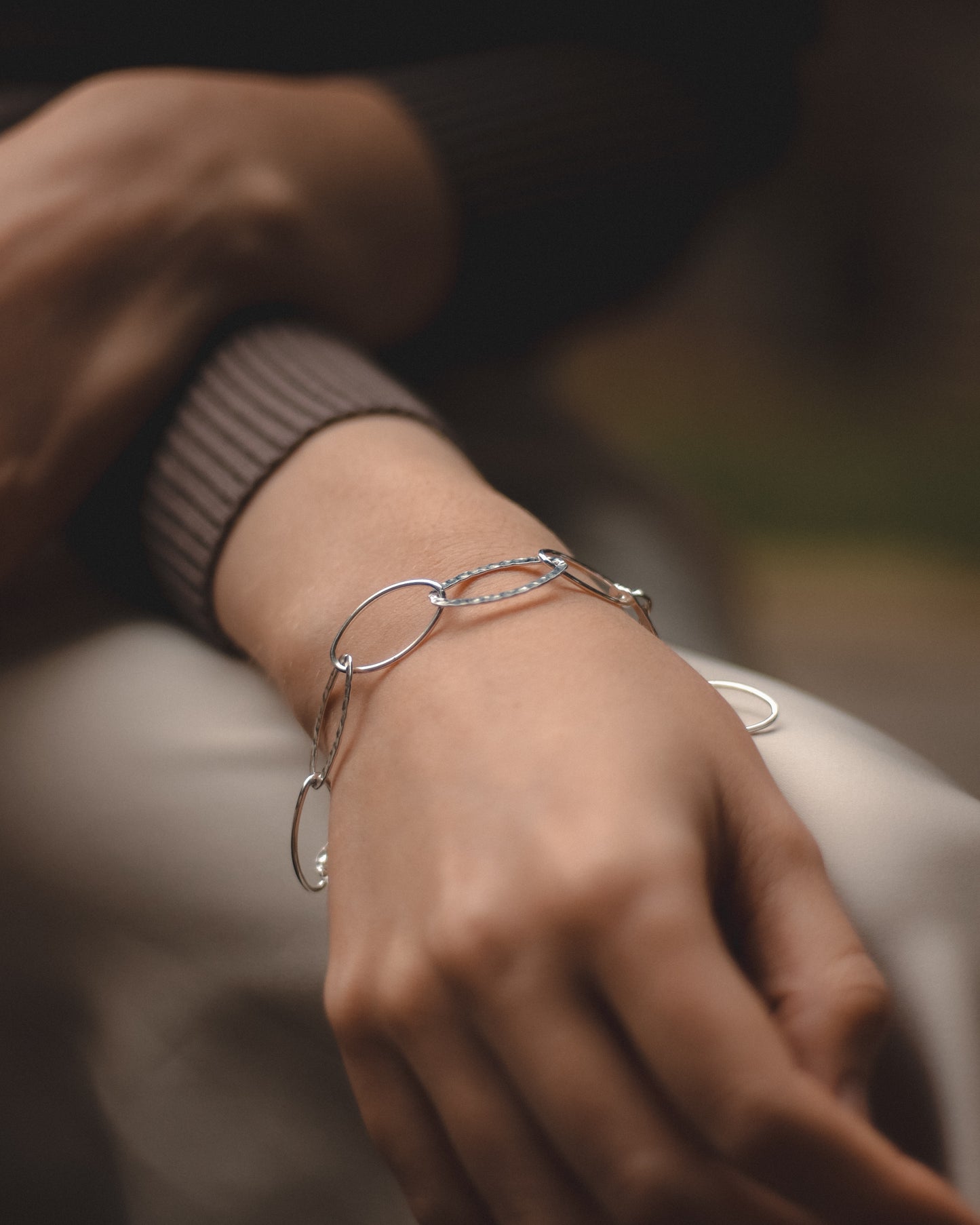 Oval Chain Bracelet
