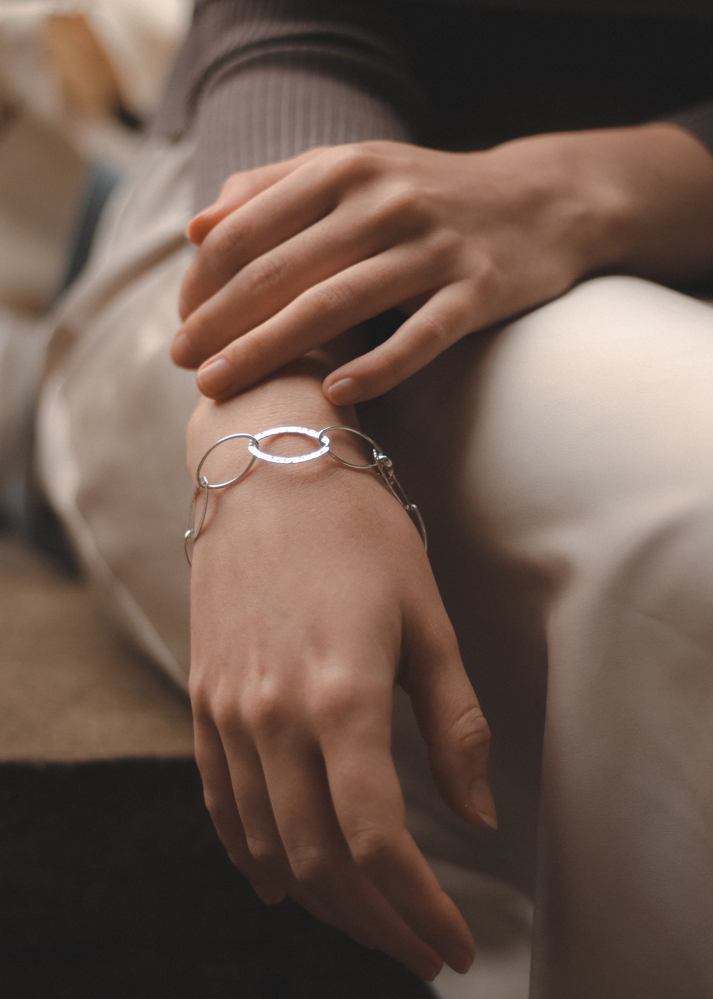 Oval Chain Bracelet