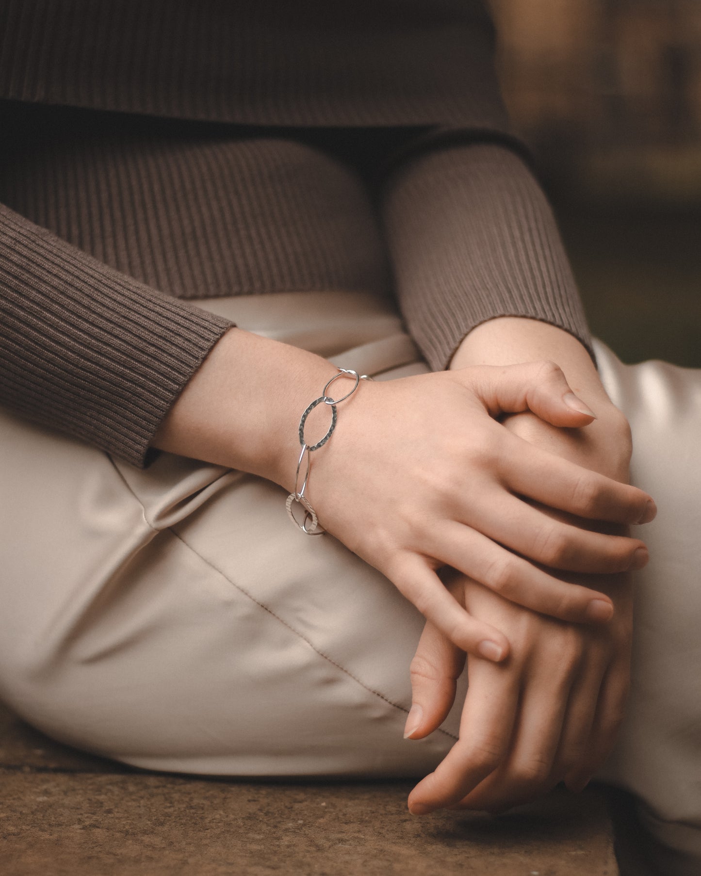 Oval Chain Bracelet