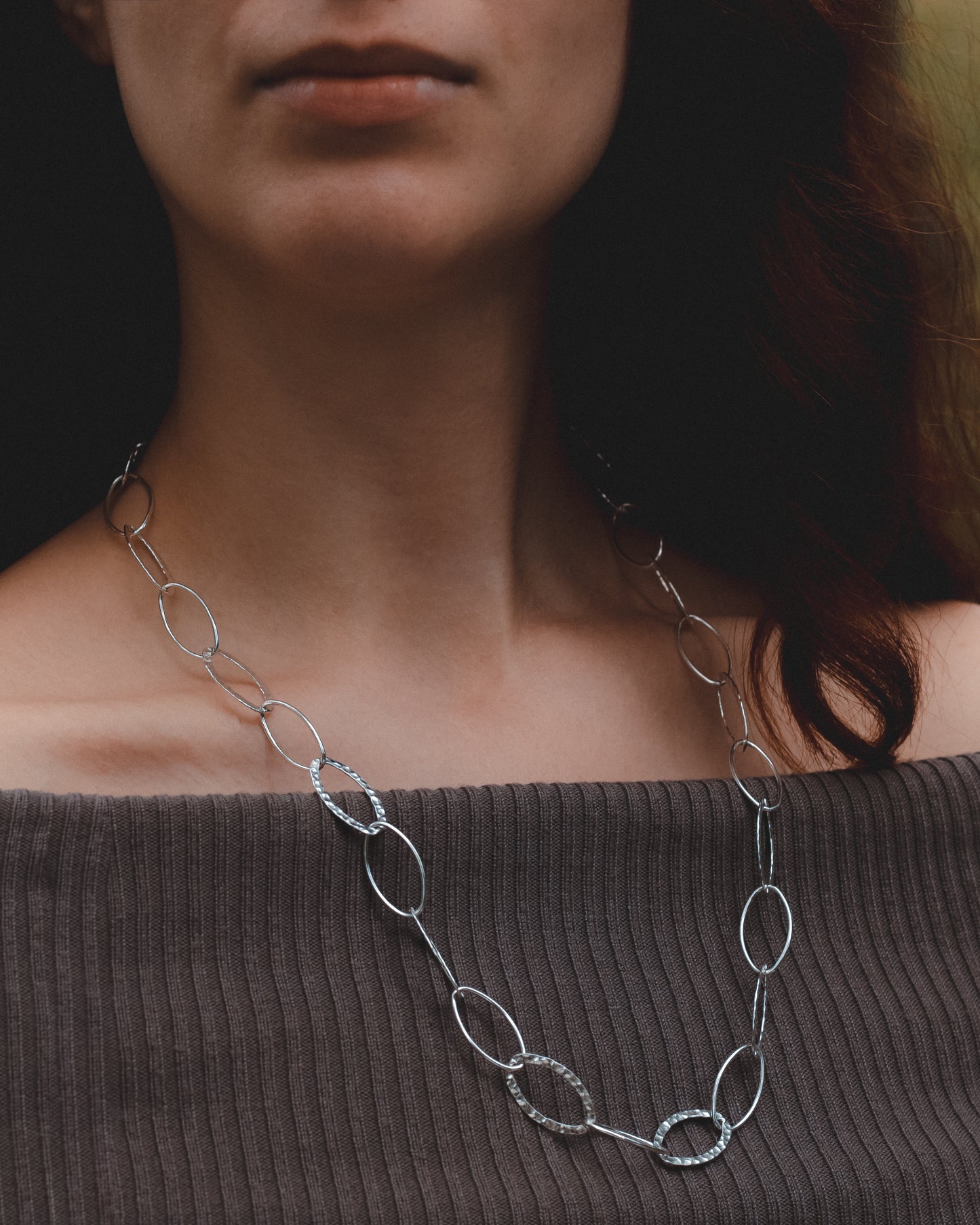 Oval Chain Necklace