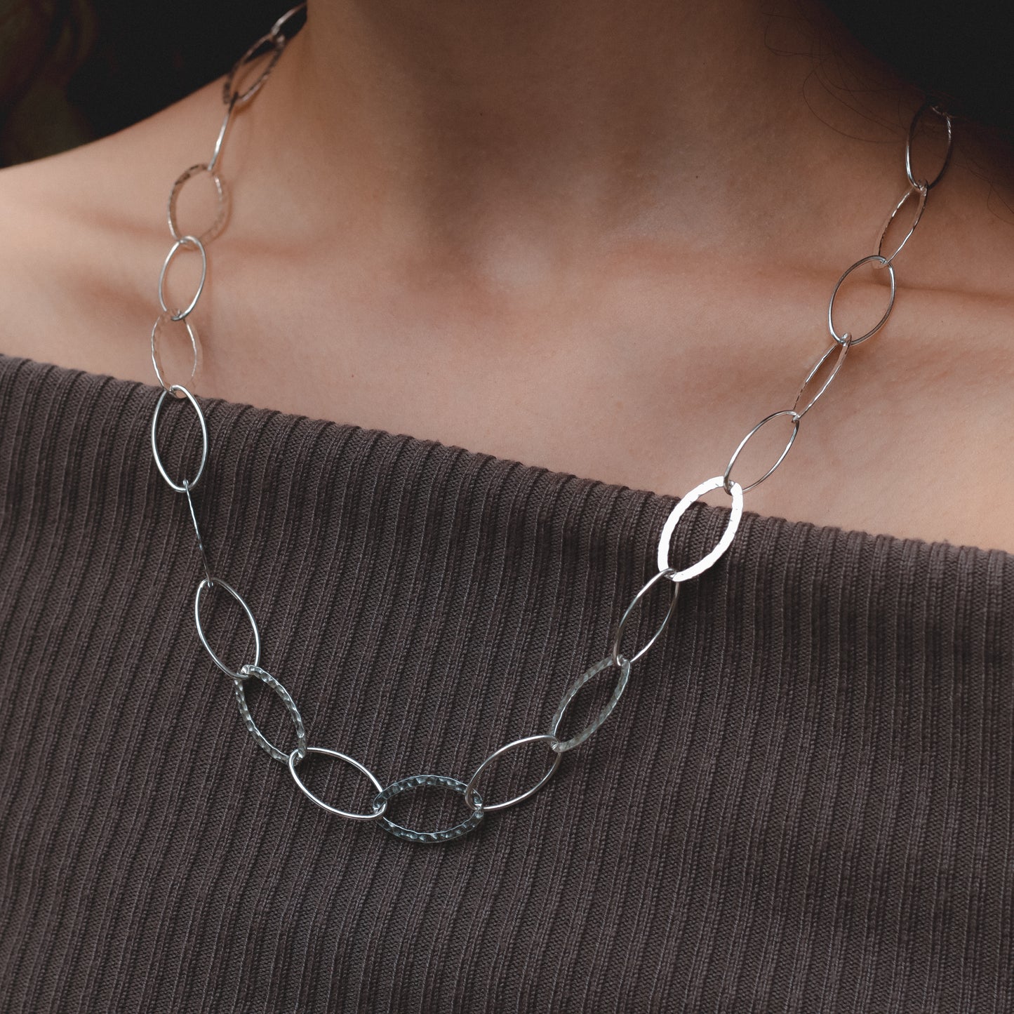 Oval Chain Necklace