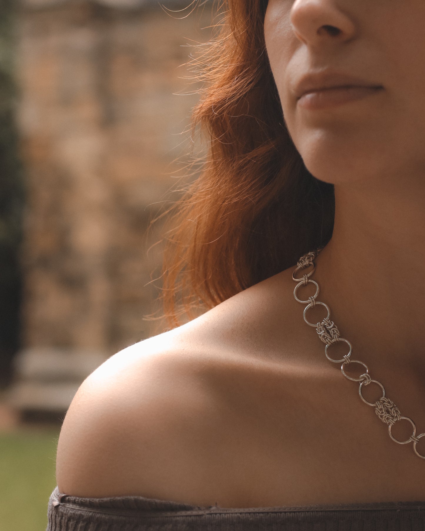Byzantine Chain Mail and Circle Necklace