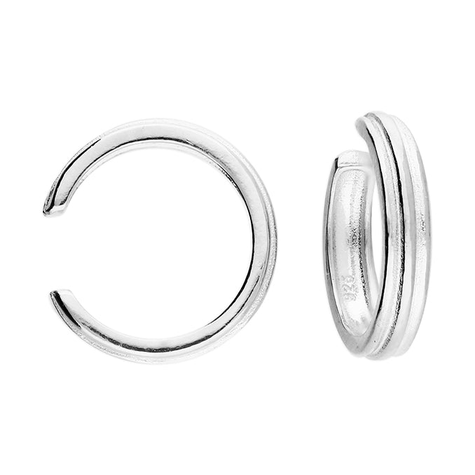 Ribbed Trio Ear Cuff