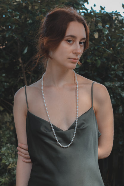 Single Strand Freshwater Pearl Necklace