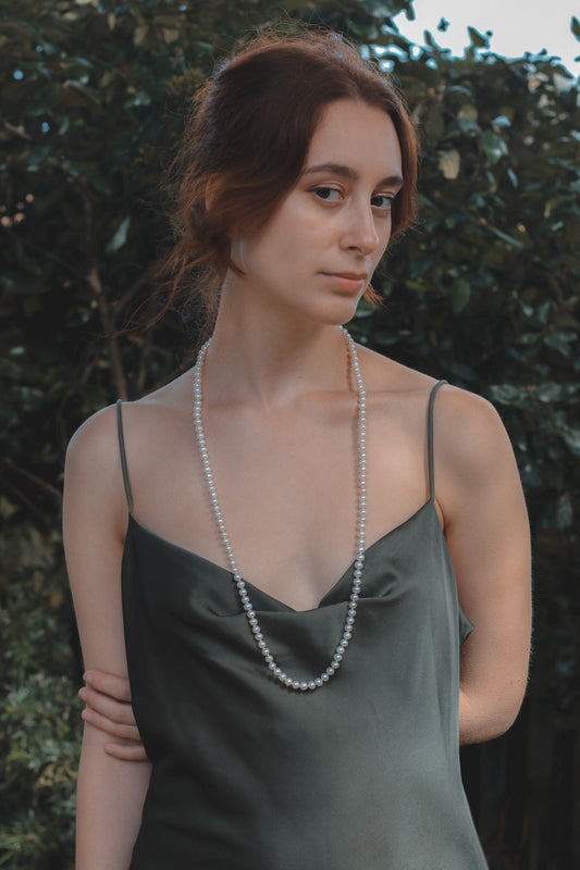 Single Strand Freshwater Pearl Necklace