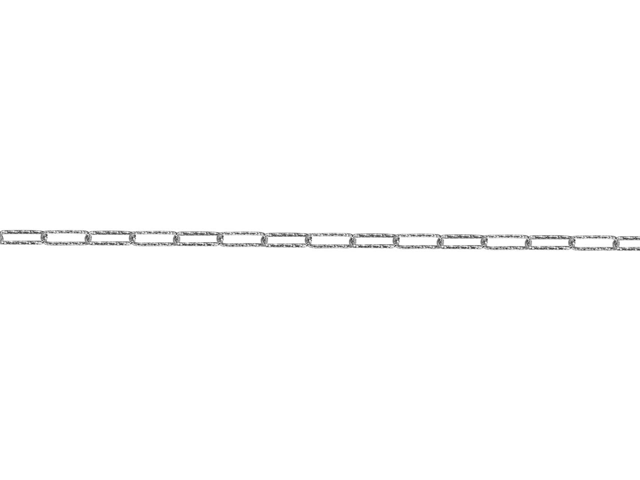 Sparkly Long Link Round Chain