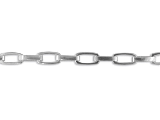Heavy Weight Loose Rectangle Trace Chain