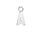 Single Pendant  Initial A