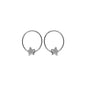 Star Hoop Earrings