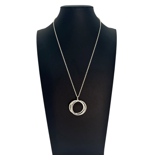 Silver Triple Ring Pendant