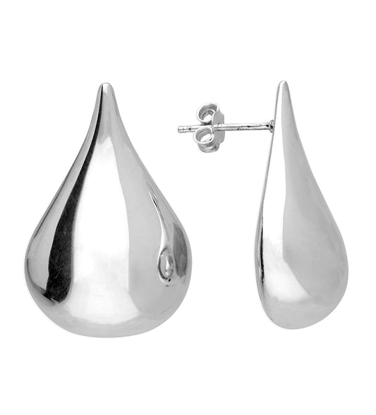 Large Pear Drop Stud