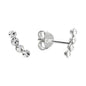 Multi Cubic Zirconia Climber Stack Stud