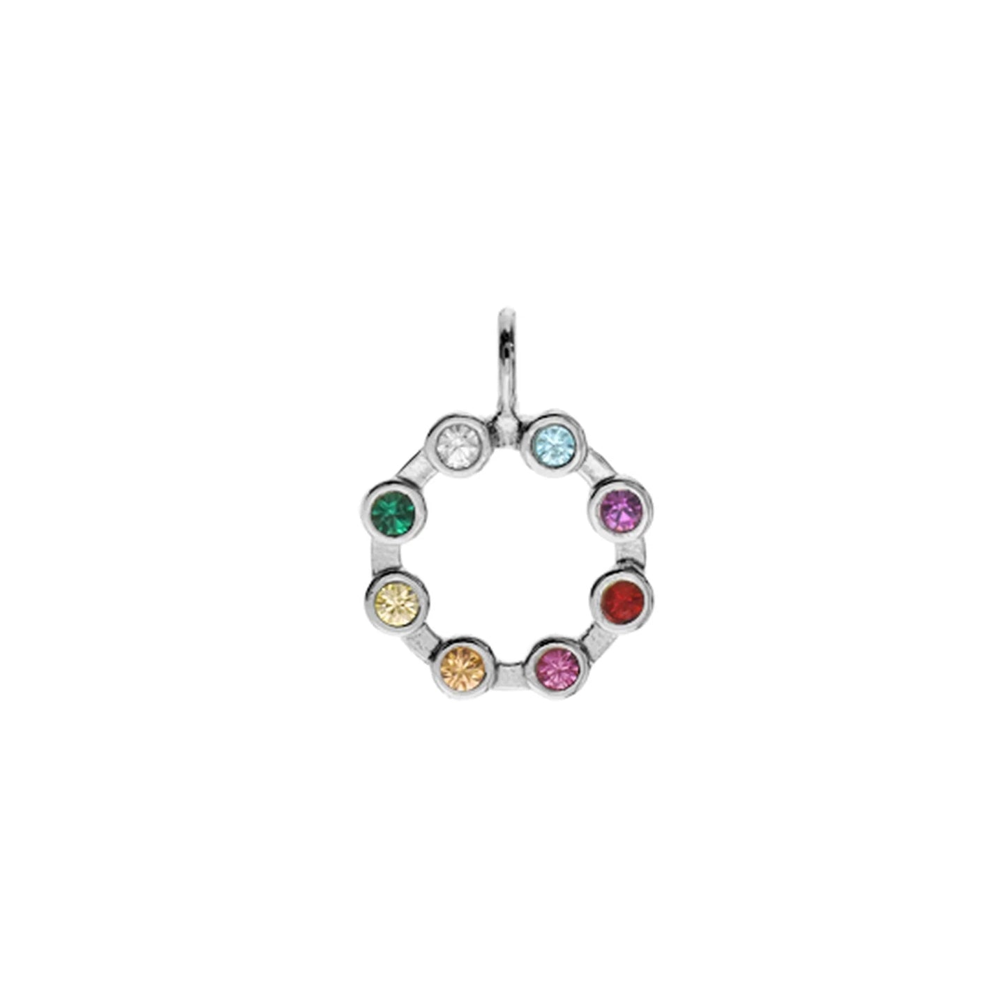 Rainbow Circle Pendant