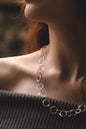 Double Circle Necklace