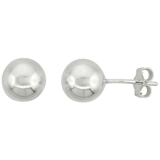 STERLING SILVER 2MM BALL STUDS