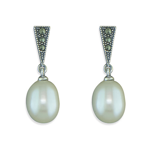 IVORY PEARL DROP EARRINGS