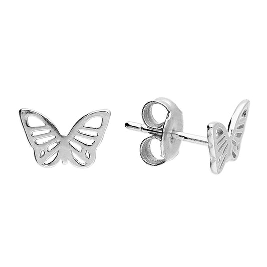 Cut Out Butterfly Stud Earrings