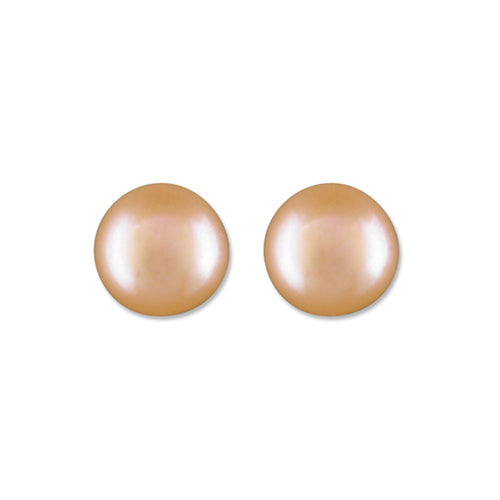 PEACH PEARL EARRINGS