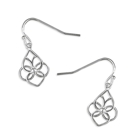 FANCY OPEN WIRE DROP HOOK IN EARRINGS