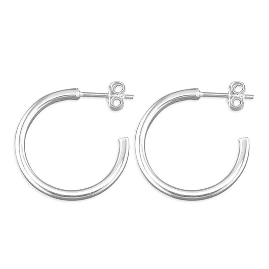 PLAIN HOOP STUDS 20MM